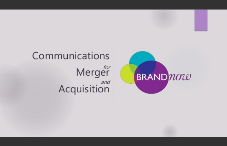 Communications for Merger and Acquisition